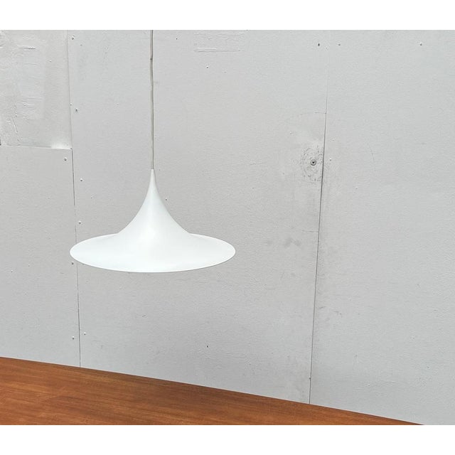 Vintage Semi Pendant Lamp by Bondrup & Thorup for Fog & Mørup, 1970s For Sale - Image 18 of 18