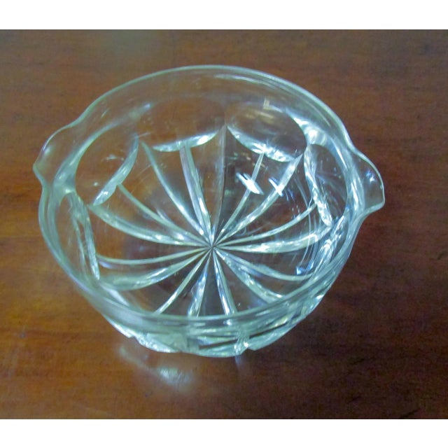 Early 19th Century Georgian Regency Facet Cut Glass Wine Rinser Bowls Circa 1820 Set of Six For Sale - Image 5 of 10
