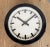 Industrial German Black Factory Wall Clock, 1950s For Sale - Image 10 of 17