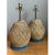 Mid-Century Modern Vintage Rattan and Verdigris Metal Table Lamps - Pair For Sale - Image 3 of 12