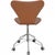 Model 3117 Desk Chair in Cognac Leather by Arne Jacobsen, 1980s For Sale - Image 9 of 14
