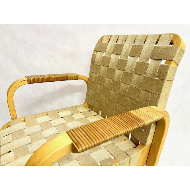 Wood Model 45 Lounge Chair by Alvar Aalto for Artek, 1970s For Sale - Image 7 of 10