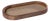 Banyan Mango Wood with Rattan Inlay Oval Tray, Medium For Sale