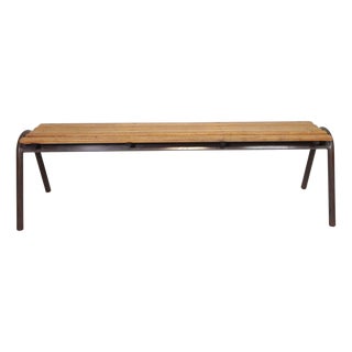 Industrial School Bench, 1960s For Sale