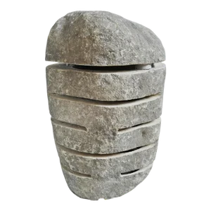 River Rock Garden Lantern Large