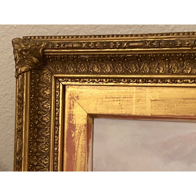 Sienna Pair of Berlin Porcelain Plaques 19th Century of Animals in Highland Settings For Sale - Image 8 of 12