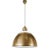 Thomas O'Brien for Visual Comfort Signature Eugene Large Pendant in Hand-Rubbed Antique Brass For Sale