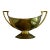 Vintage Classical Greek Style Solid Brass Urn, Small For Sale