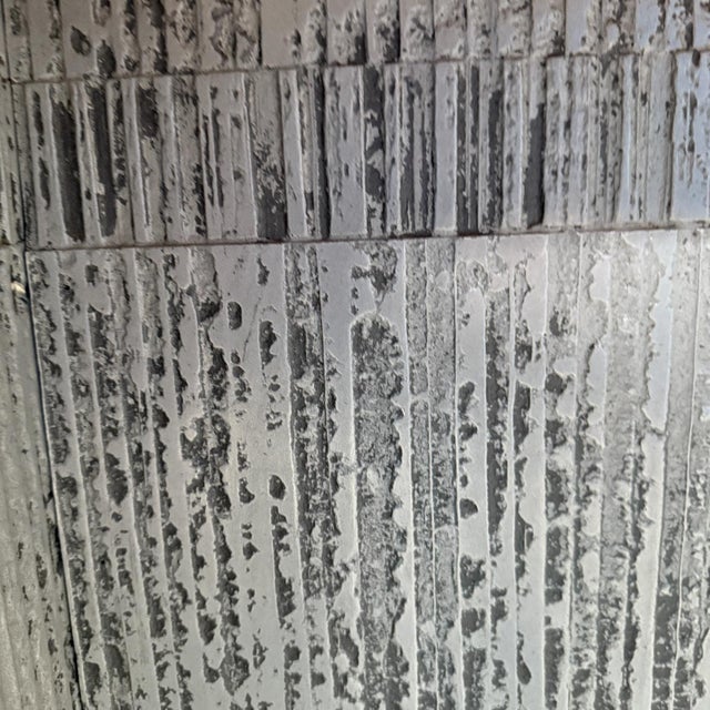 Billy Joe Mccarroll and David Gillespe 1970s Brutalist Desk McCarroll & Gillespe Forms+Surfaces Santa Barbara For Sale - Image 4 of 12