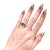 Mid-Century Modern Vintage Mid-Century Modernist Paul Lobel Mixed Metal Gold/Silver Cigar Band Ring For Sale - Image 3 of 10