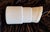 Glass Art Deco Wall Lamp with Opaque White Stepped Glass Shade in a Porcelain Mount, 1930s For Sale - Image 7 of 9