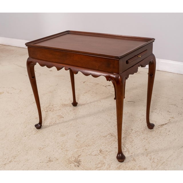 Age: C.2011 Details: Finish no.46 Colonial Williamsburg Fine Carved Details High Quality Construction Queen Anne Legs &...