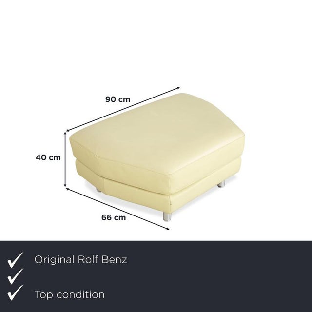 Rolf Benz 3000 Ottoman: The Perfect Finishing Touch in Pistachio. This ottoman is the ideal companion to the matching...