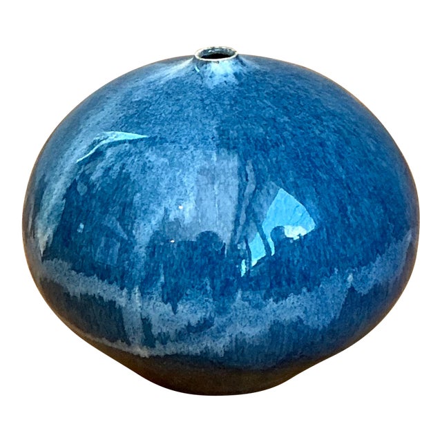 Vintage Original Studio Pottery Vase For Sale