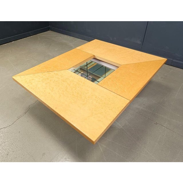 1970s Vintage Ash Wood Coffee Table by Paul Michel, 1970s For Sale - Image 5 of 14