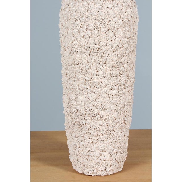 2000 - 2009 Popcorn Vase in Unglazed Ceramic by Gilles Caffier, 2000s For Sale - Image 5 of 7