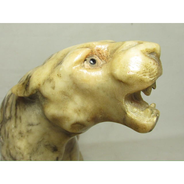 Grand Tour Italian Marble Lion For Sale - Image 4 of 12