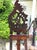 Large, Floor-Standing, Antique, Mahogany, Rococo-Revival, Adjustable, Hand-Carved Easel, 1890’s For Sale - Image 10 of 11