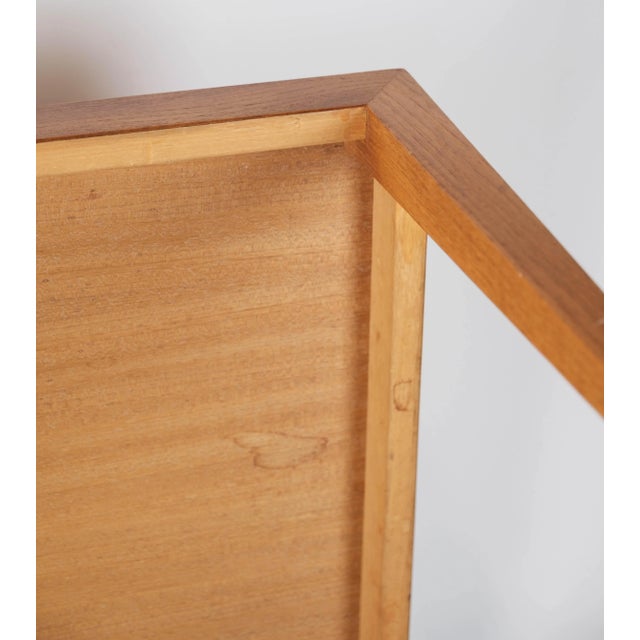 Wood Coffee Table in Teak by Severin Hansen for Haslev Furniture, 1960s For Sale - Image 7 of 9