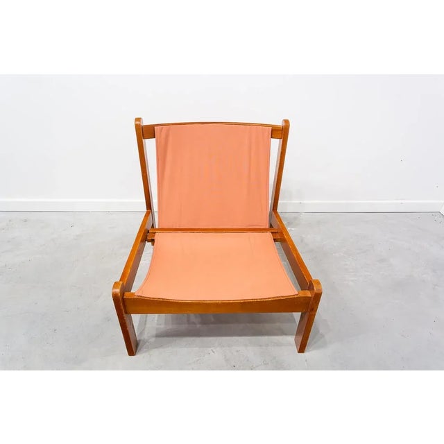 Wood Nordic Armchair, 1980s For Sale - Image 7 of 13
