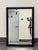 Stanley Works Black Framed Beveled Wall Mirror For Sale - Image 4 of 12