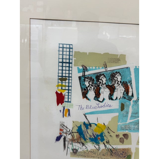 1990s Sherana Harriette Francis Heritage Lines Lithograph, Signed For Sale - Image 5 of 12