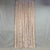 Shabby Chic Antique 1920s French Cotton Curtain Panel, Pink and Brown Stripe With Florals For Sale - Image 3 of 15