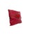 Contemporary Handcrafted Red Leather and Silk Heart Pillow by Iuri Shubladze For Sale - Image 3 of 7