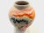 Super exciting , super colorful, Nemaji USA swirl Pottery vase with mark on the base. Unglazed, and in excellent...