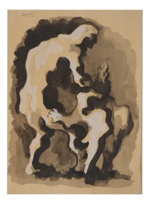 Jacques Lipchitz, The Vengeance of Olympus, Original Lithograph