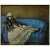 Circa 1950s After Manet "Madame Manet on the Sofa" Vintage Full Color Impressionist Print For Sale In Dallas - Image 6 of 6