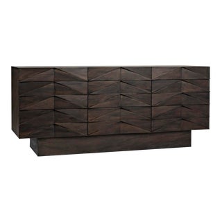 NOIR Drake Sideboard, Ebony Walnut For Sale