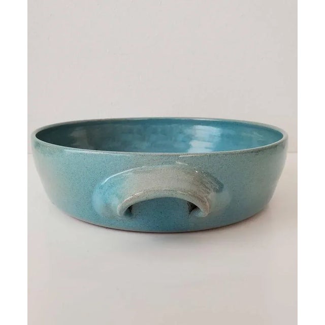 American Mid-Century Scheier Signed Pottery Dish For Sale - Image 3 of 11