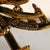 Vintage Pakula Candle Christmas Tree Pin Gold-Plated With Rhinestones For Sale - Image 4 of 4