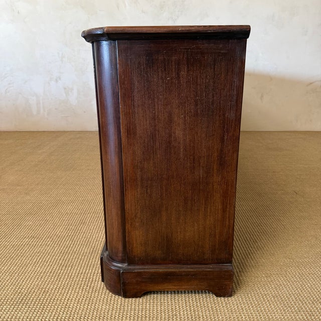 2020s Bistro Reclaimed Wood Cabinet With 6 Doors in Dark Walnut Finish For Sale - Image 5 of 10