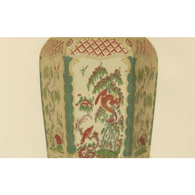 J. H. Thorpe, Worcester Porcelain Covered Vase with Phoenix, 1910, Chromolithograph on Paper For Sale - Image 4 of 10