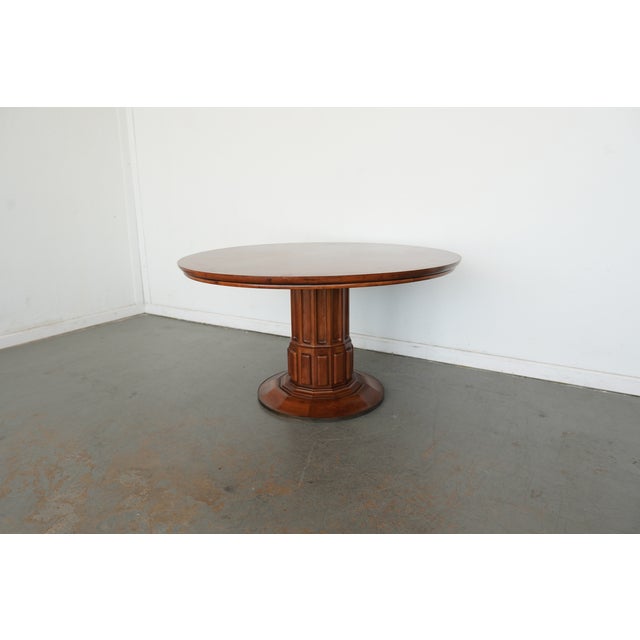 John Widdicomb John Widdicomb Co. Pedestal Table For Sale - Image 4 of 11