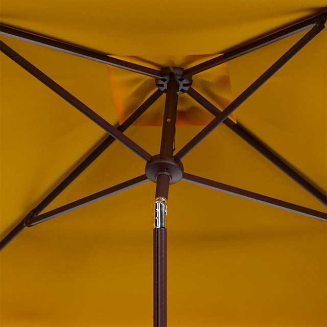 Contemporary Venice 7.5 Square Umbrella - Yellow For Sale - Image 3 of 3