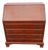 Maddox 1940s Solid Cherry Large Secretary Desk 6393 For Sale