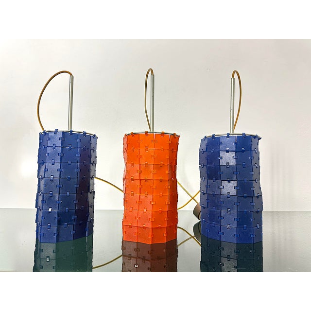 Bloc T Lamps by Rodolfo Dordoni for Arteluce / Flos, Italy, 1980s, Set of 3 For Sale - Image 9 of 9