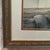 20" Whimsical Polar Bear Painting in Burlwood Frame, Double Matted Gallery Presentation For Sale - Image 11 of 12