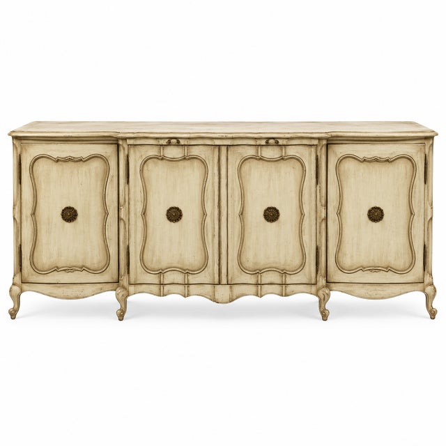 Mid-Century New York B.Altman French Louis XV Style Credenza Sideboard Cabinet For Sale In Atlanta - Image 6 of 6