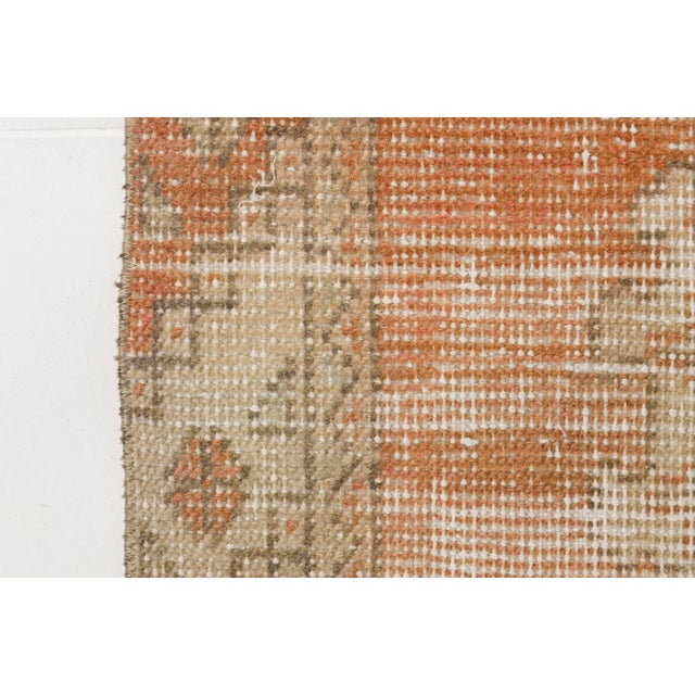 Turkish Mid 20th Century Decorative Hallway Runner Rug For Sale - Image 3 of 10