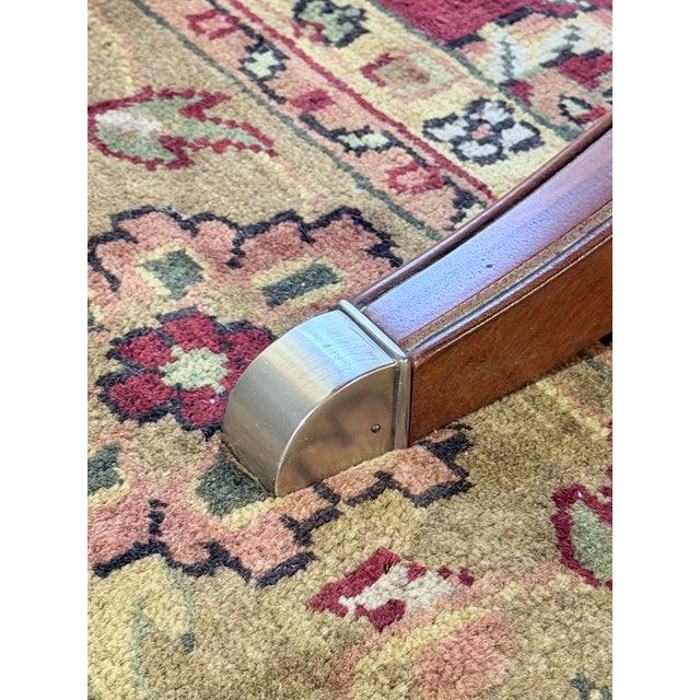 Elegant Ethan Allen Abbot Pedestal Dining Set For Sale - Image 9 of 12