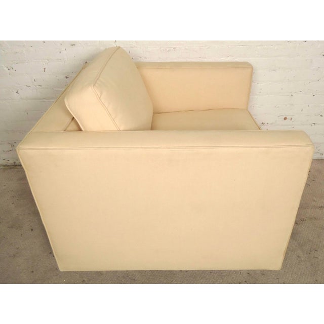 Mid 20th Century Mid 20th Century Large Armchair Attributed to Dunbar For Sale - Image 5 of 7