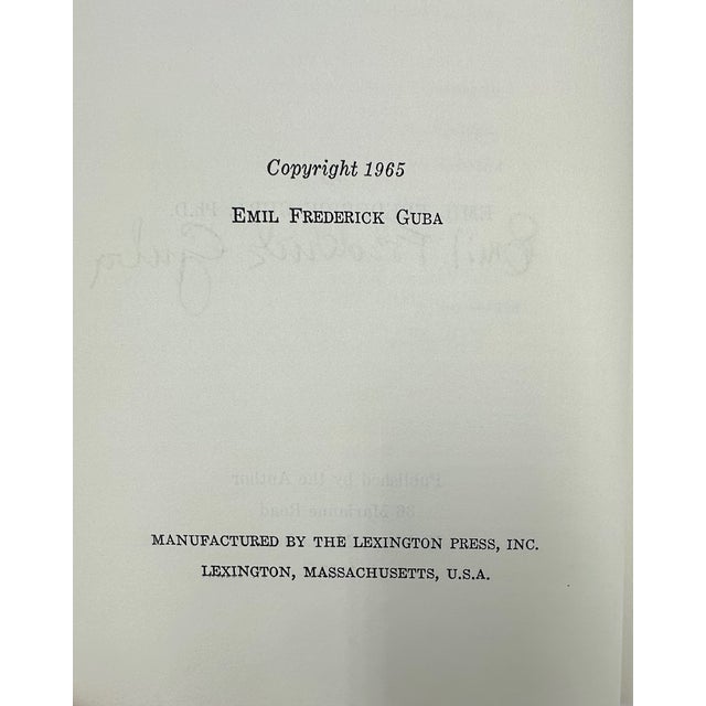 1960s Signed Nantucket Odyssey by Emil F. Guba 1965 Book For Sale - Image 5 of 14