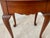 Queen Anne Late 20th Century Traditional Pennsylvania House Queen Anne Style Solid Cherry Oval Accent Table With Drawer Excellent Condition. For Sale - Image 3 of 18