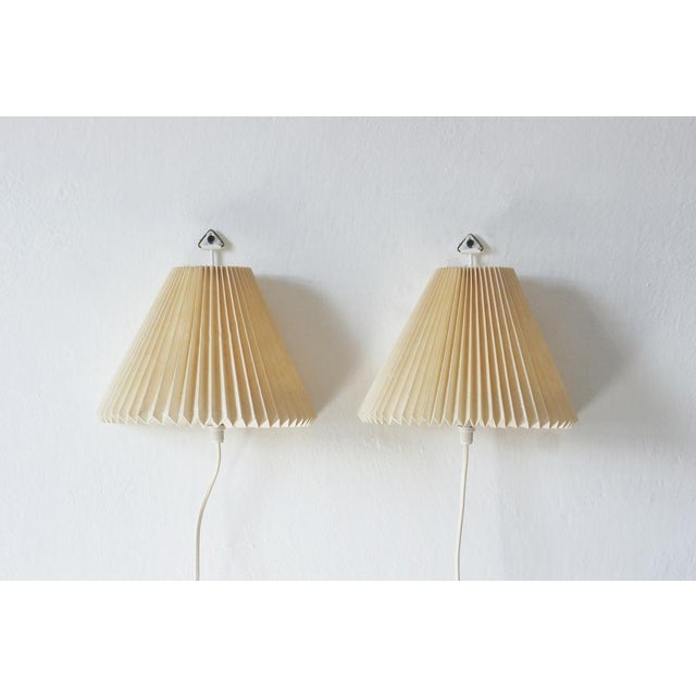 Metal Model 203 Wall Lights by Henning Seidelin for Le Klint, Denmark, 1960s, Set of 2 For Sale - Image 7 of 7