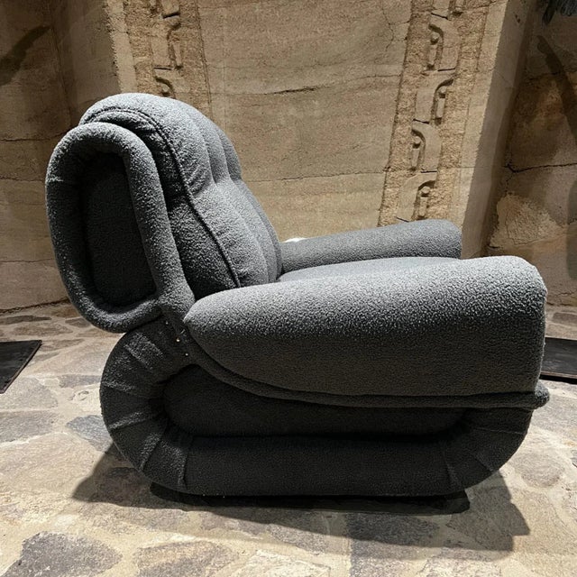 1960s Munari for Poltrona Italian Lounge Chairs Set of Two For Sale - Image 9 of 13