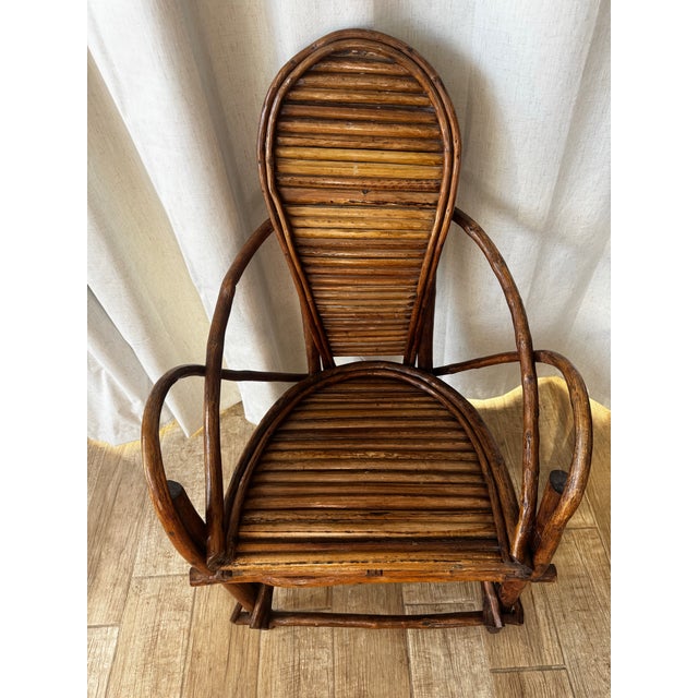 Antique Bentwood Twig Wooden Chair For Sale - Image 9 of 10